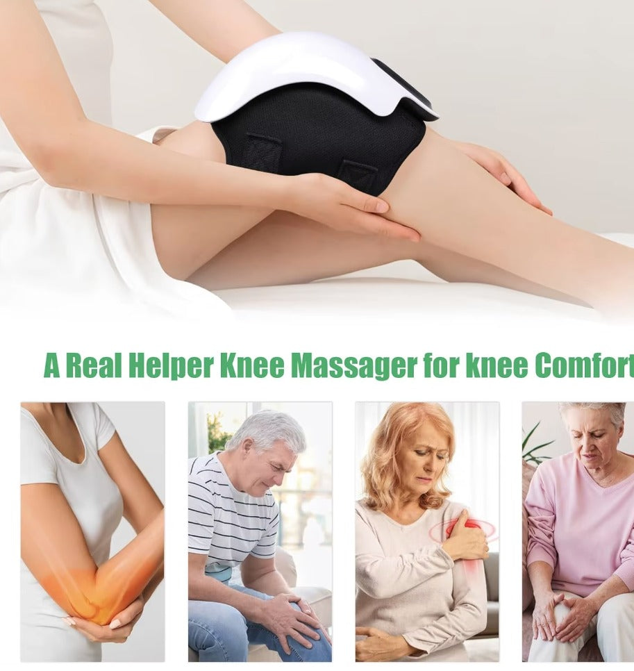 Heated Knee Massager for Comfort & Relaxation